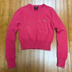 VTG Ralph Lauren Polo Jeans Co. Knit Sweater Size XS Preppy Academia Y2K Logo